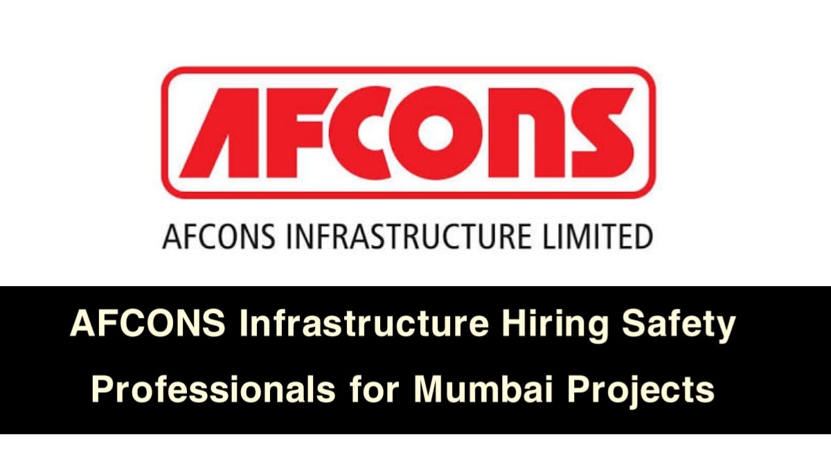 AFCONS Infrastructure Hiring