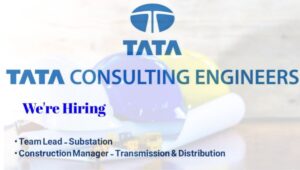 Tata Consulting Engineers Ltd Hiring 2026