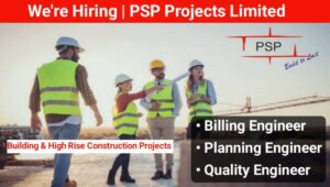 PSP Projects Ltd Careers 2026