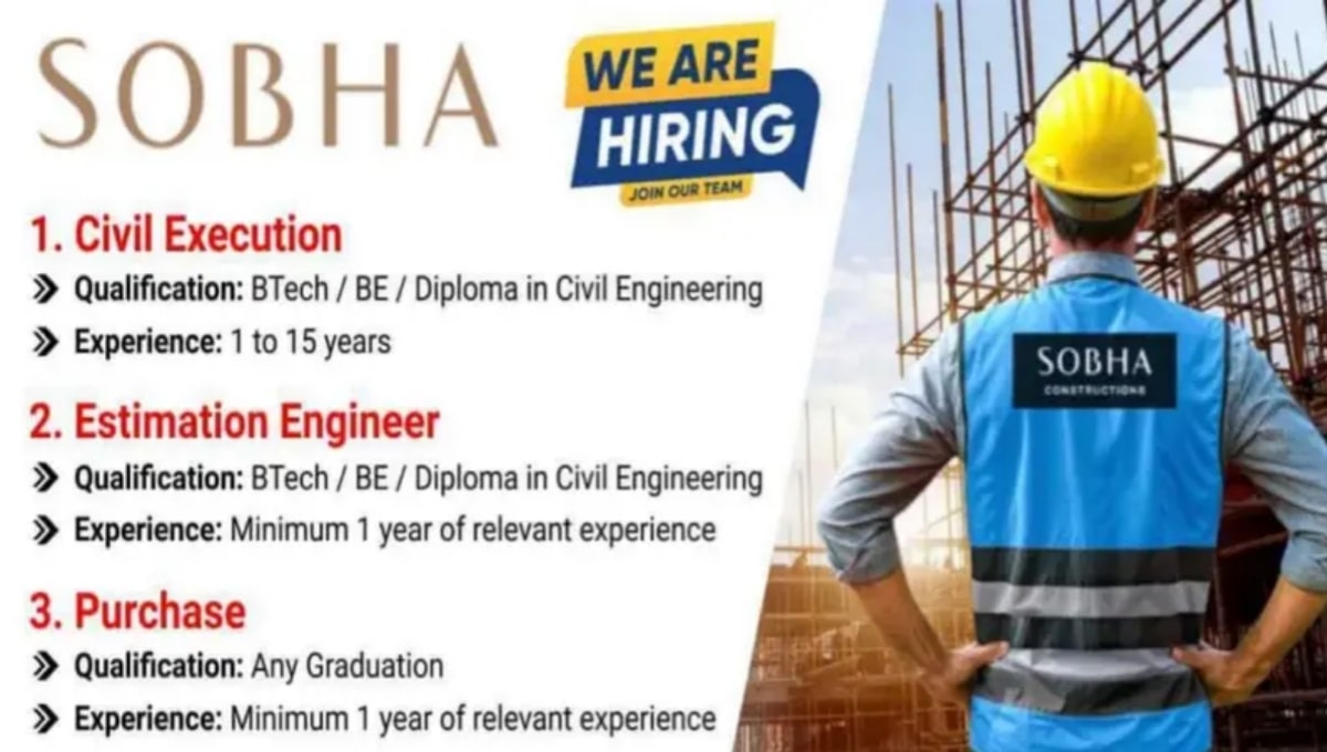 Exciting Career Opportunities at SOBHA Academy Palakkad