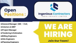 Ingenious Contractors Hiring 2026
