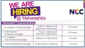 NCC Limited Recruitment 2026
