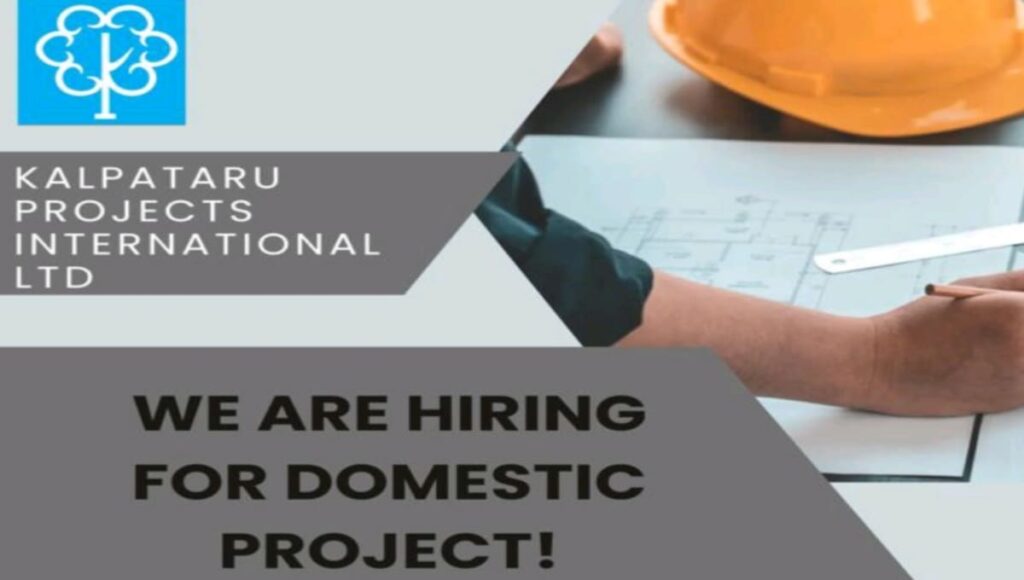 Kalpataru Projects International Ltd Hiring 2026