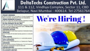 DeltaTechs Construction Pvt Ltd Hiring 2026