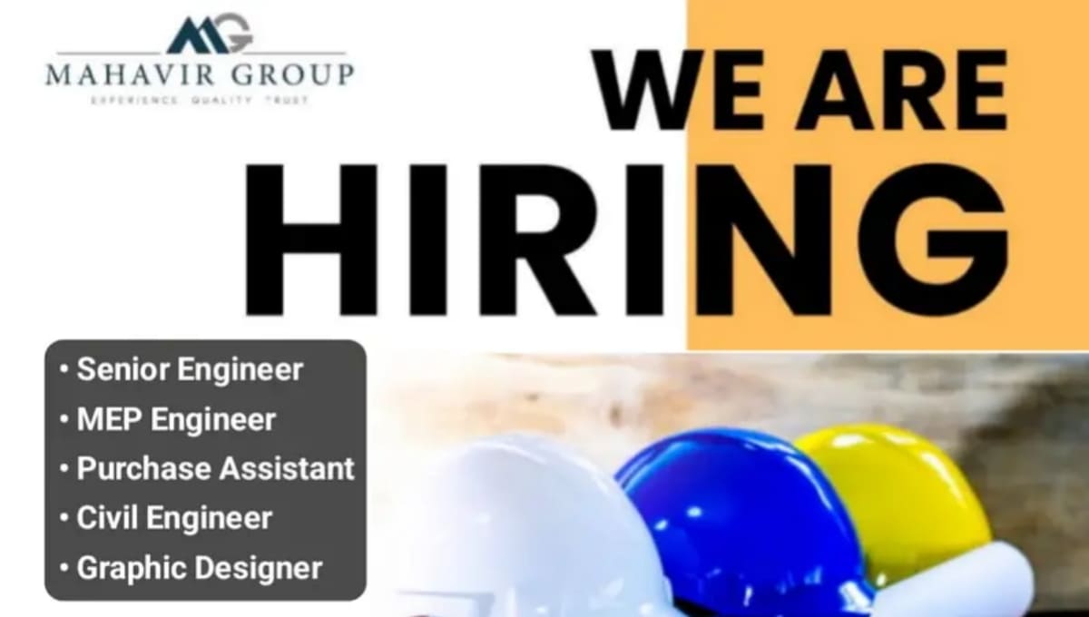 Mahavir Group Recruitment 2026