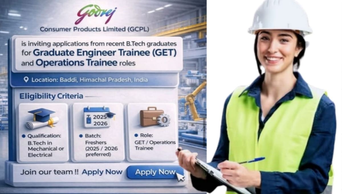 Godrej Consumer Products Hiring 2026