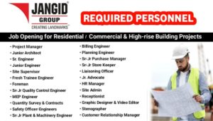 Jangid Group Recruitment 2026