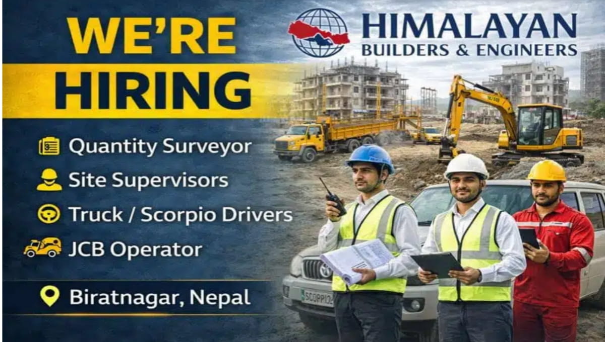 Himalayan Builders Latest Job 2026
