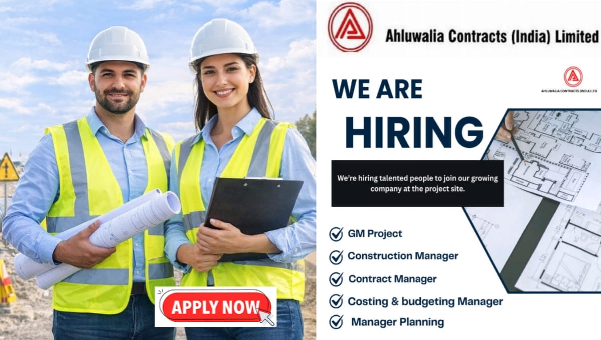 Ahluwalia Contracts (India) Ltd Careers