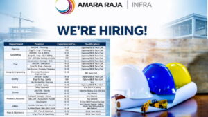 Amara Raja Infra Careers 2026