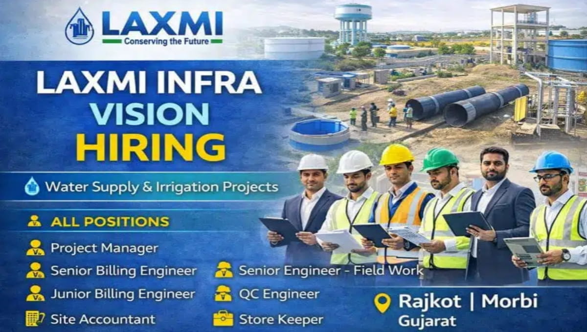 Laxmi Infra Vision Pvt Ltd Hiring 2026