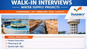 Ramky Infrastructure Ltd Walk-In Interview 2026