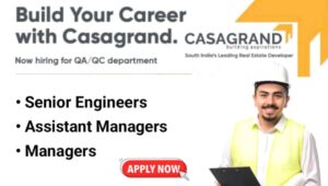 Casagrand Walk-In Interview 2026