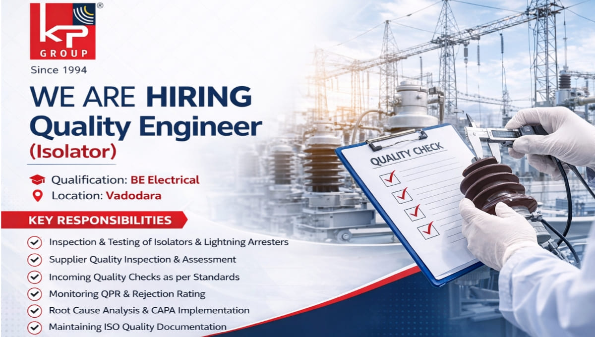 Electrical Jobs 2026 KP Green Engineering
