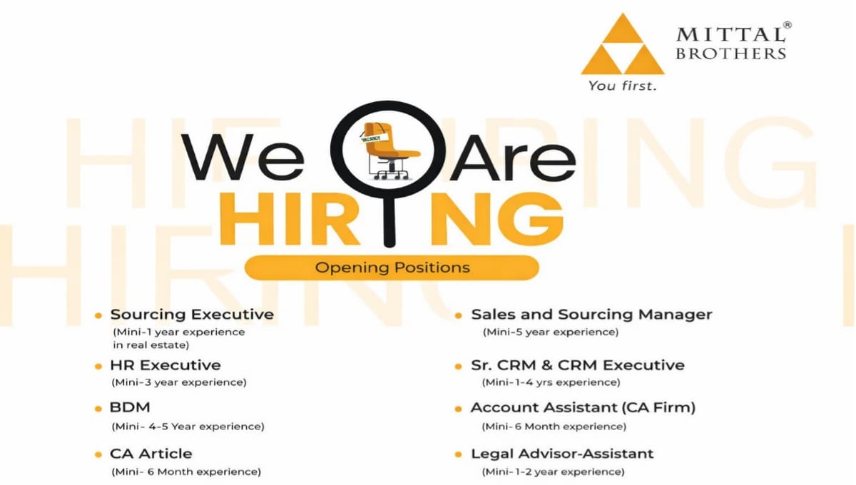 Mittal Brothers Recruitment 2026
