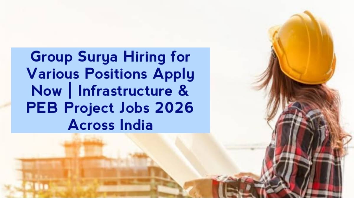 Group Surya Hiring 2026