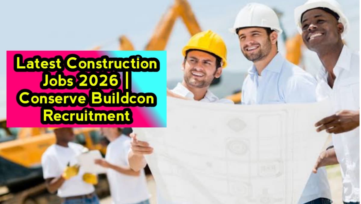 Latest Construction Jobs 2026