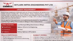 Skylark Infra Engineering Hiring 2026