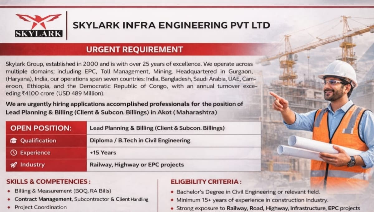 Skylark Infra Engineering Hiring 2026