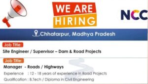 NCC Limited Careers 2026