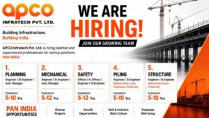 APCO Infratech Pvt Ltd Vacancy 2026