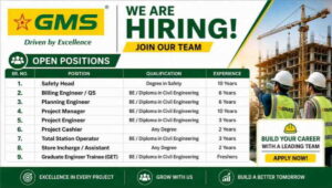 GMS Elegant Builders Job Vacancy