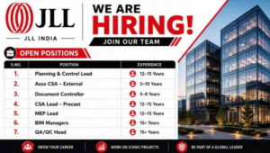 JLL India New Job Opening