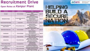 Adani Defence & Aerospace Recruitment Drive Lucknow