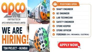 APCO Infratech Pvt Ltd Hiring