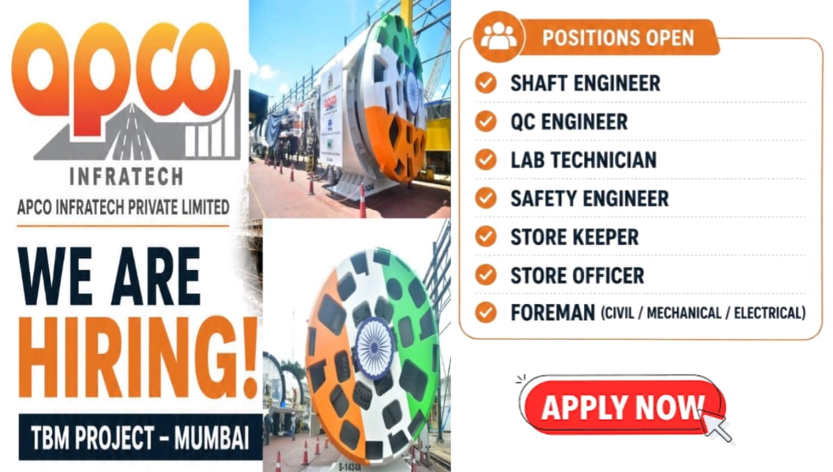 APCO Infratech Pvt Ltd Hiring
