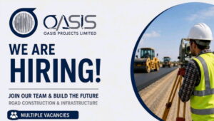Oasis Projects Limited Hiring 2026