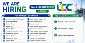 LCC Projects Limited Walk-In Interview 2026