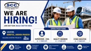 SCC Infrastructure Job Vacancy 2026