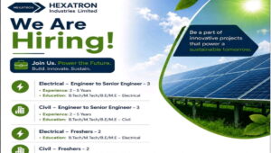 Hexatron Industries Limited Recruitment 2026